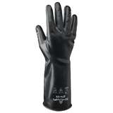 874 Chemical Resistance Gloves, Unsupported Butyl, Black, Smooth/Rolled Cuff, 14in, XLarge redirect to product page